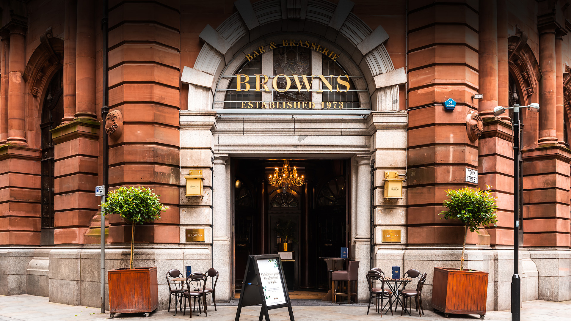 Browns Bar & Brasserie, Manchester | Grade II