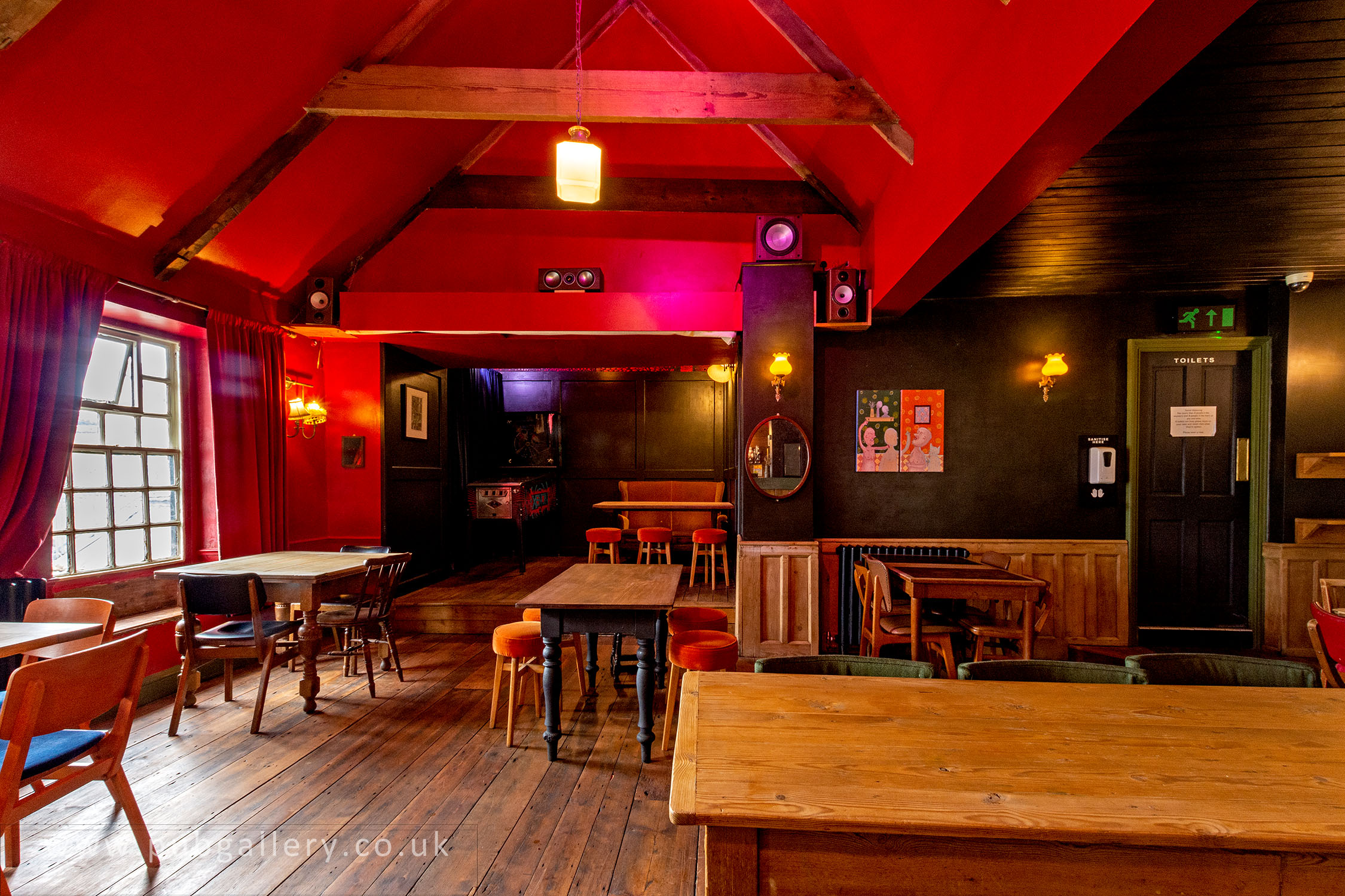 Rear of the main bar area.  by D. Kennedy. Published on 